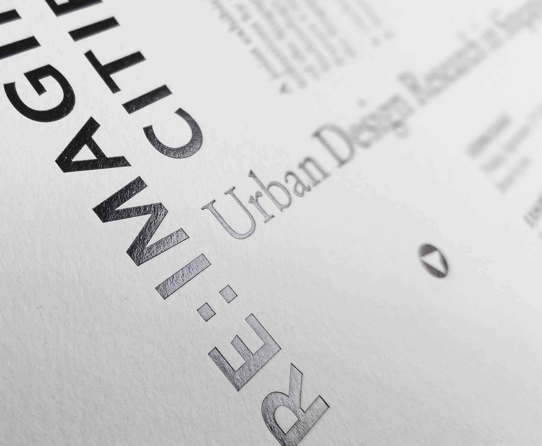 Re:Imagining Cities flyer close up