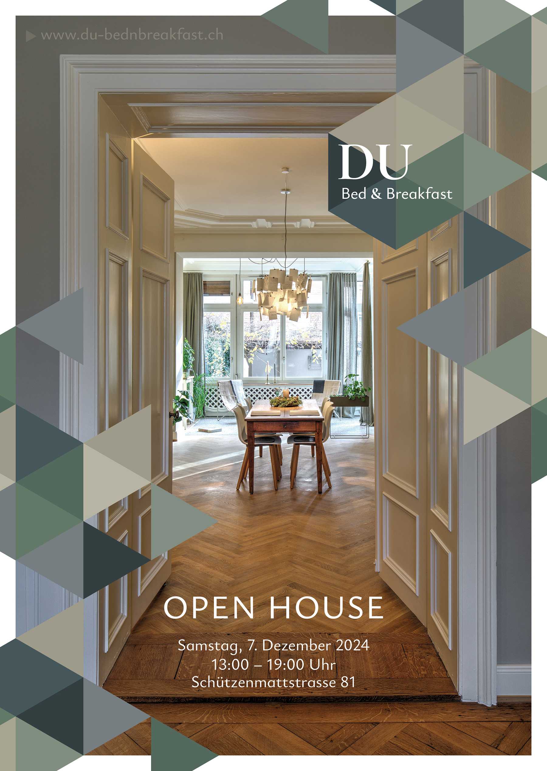 DU Bed'n'Breakfast OpenHouse-Flyer