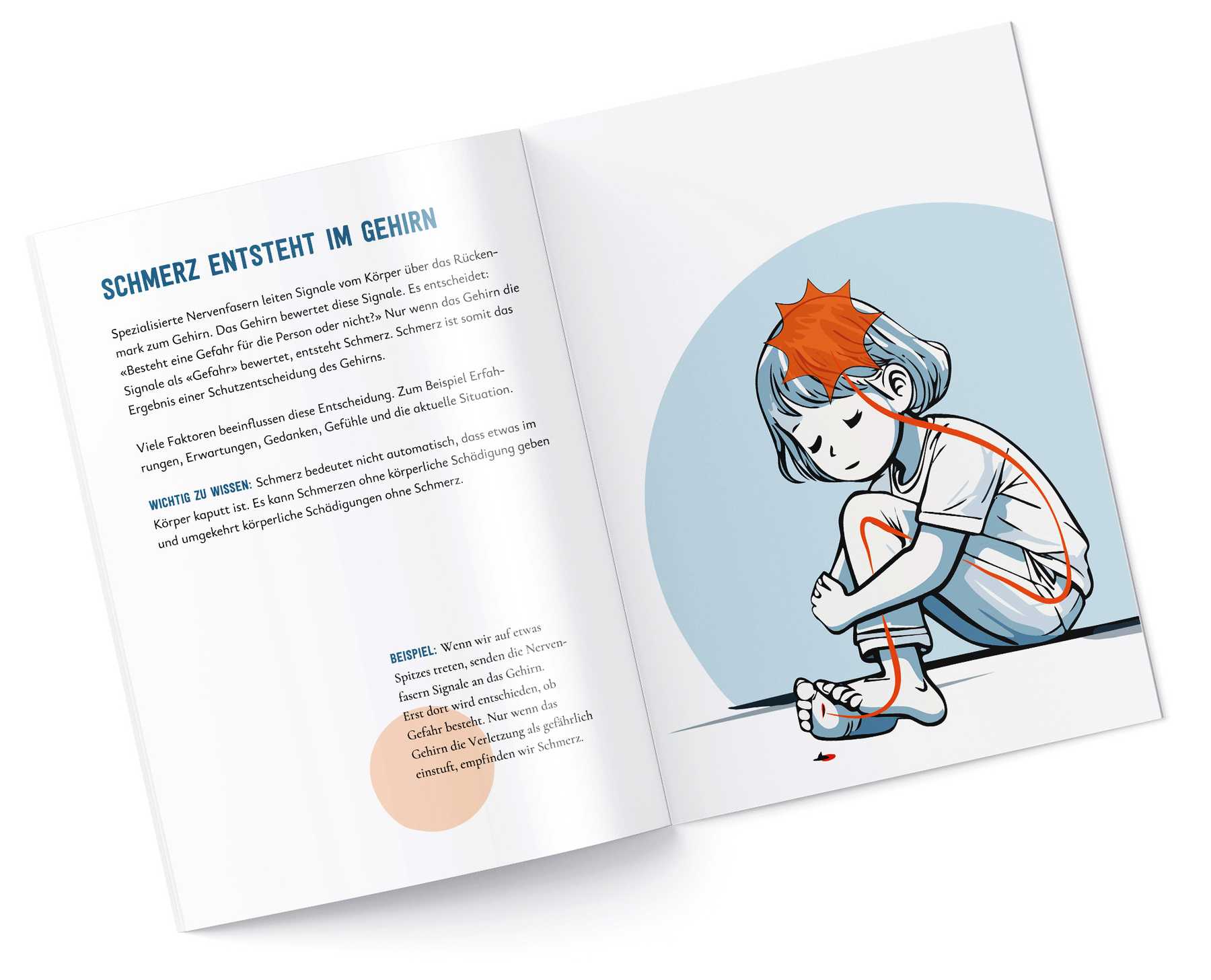 Brochure: Spread "Pain originates in the brain"