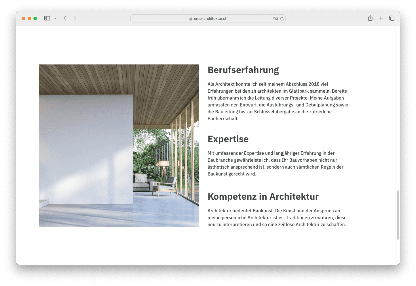 CREO-Architecture Content-Site