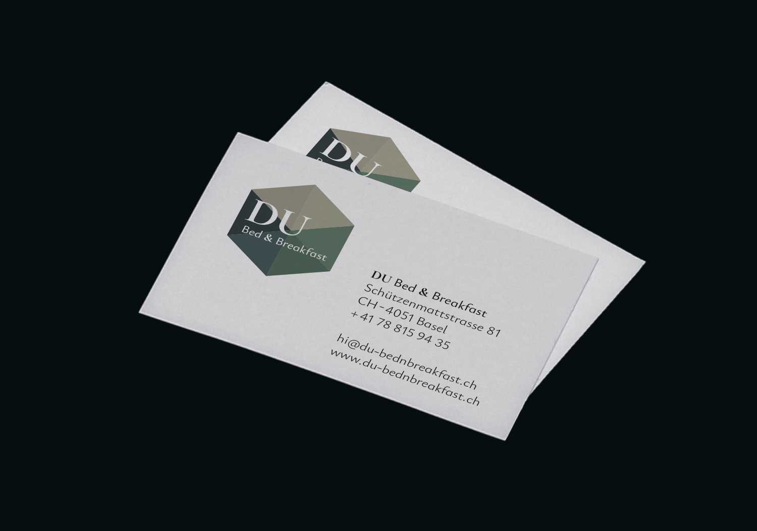 DU Bed'n'Breakfast Business Card Dennis