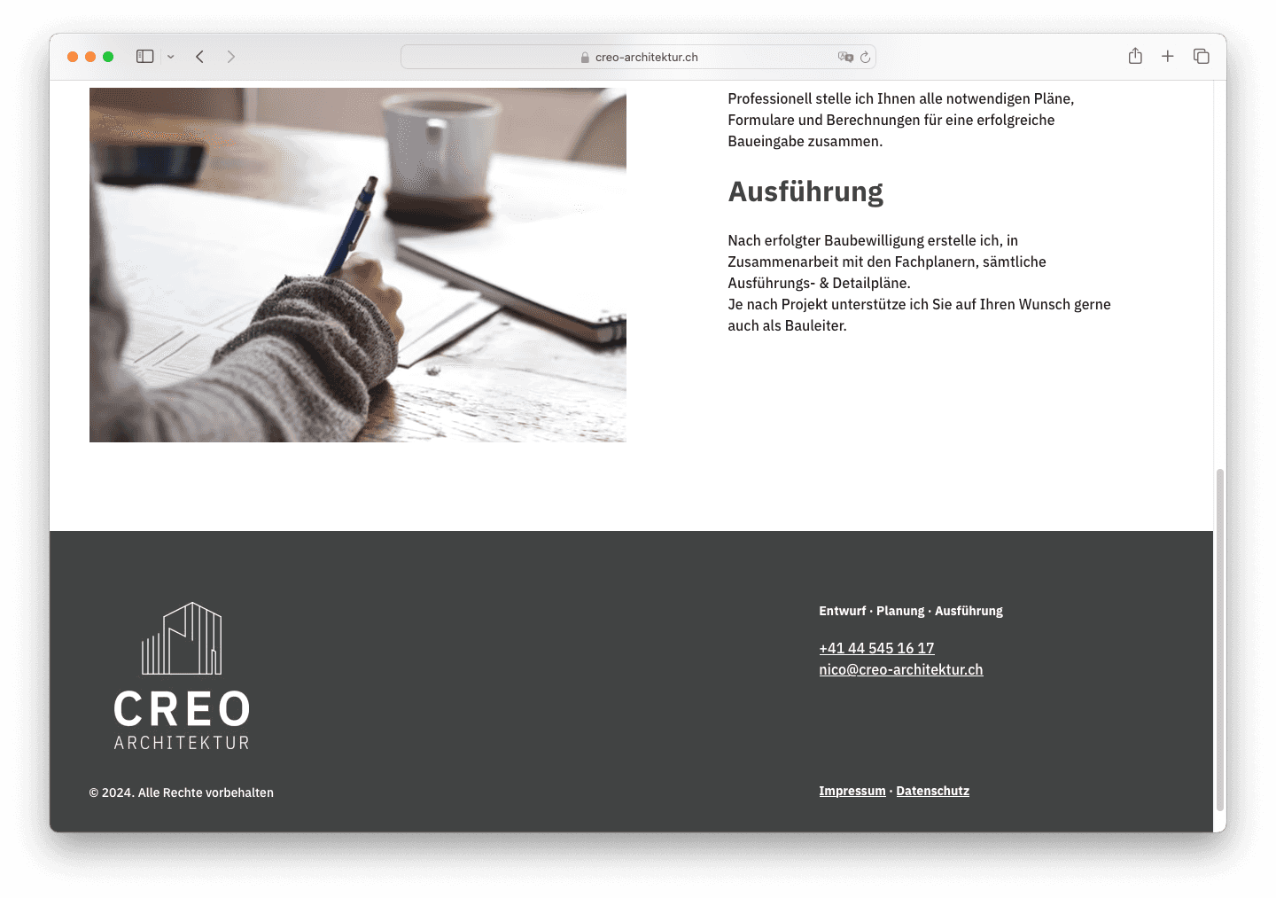 CREO-Architecture Content-Site